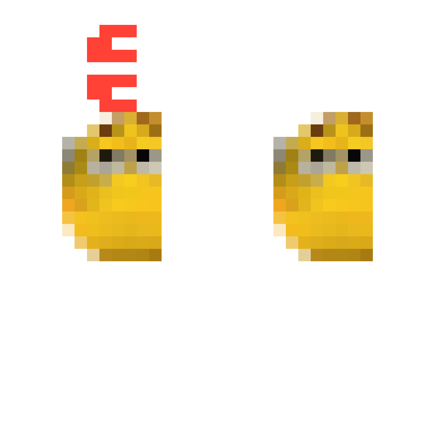 Sum2Prove Minecraft skin, front and back view