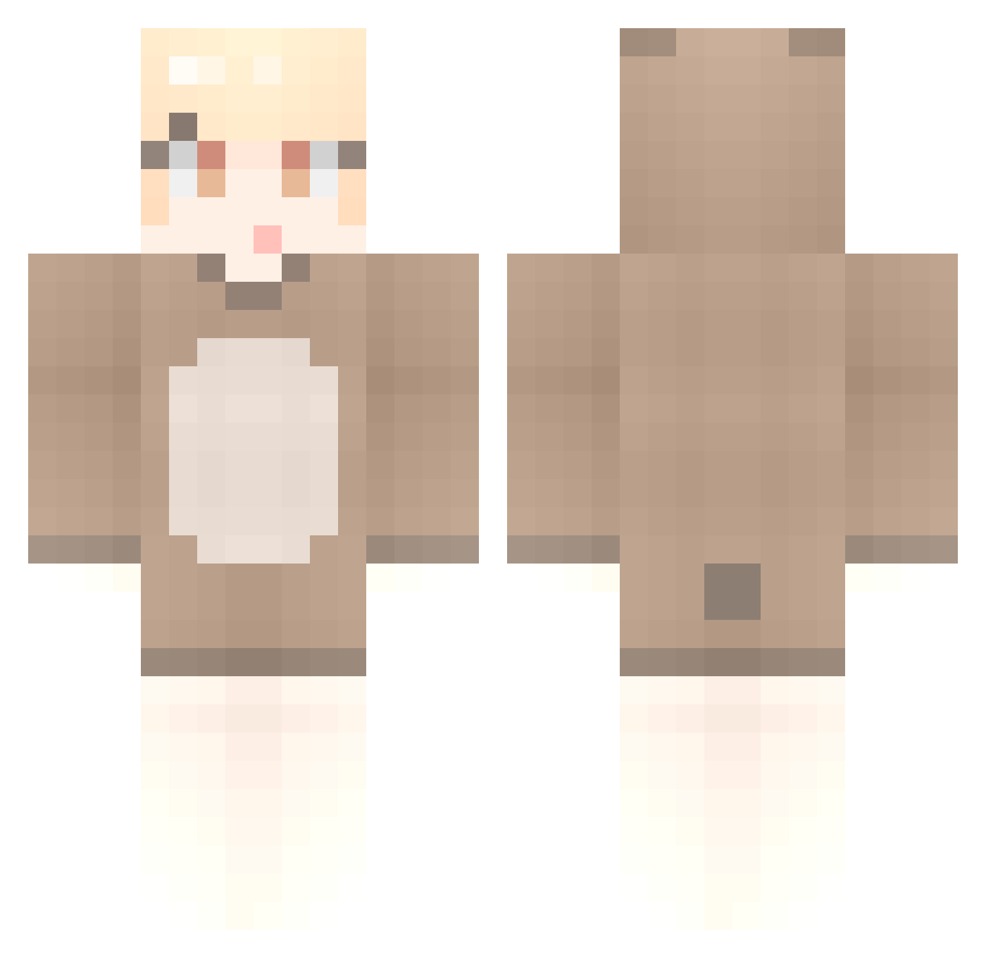 dlalsgh112 Minecraft skin, front and back view