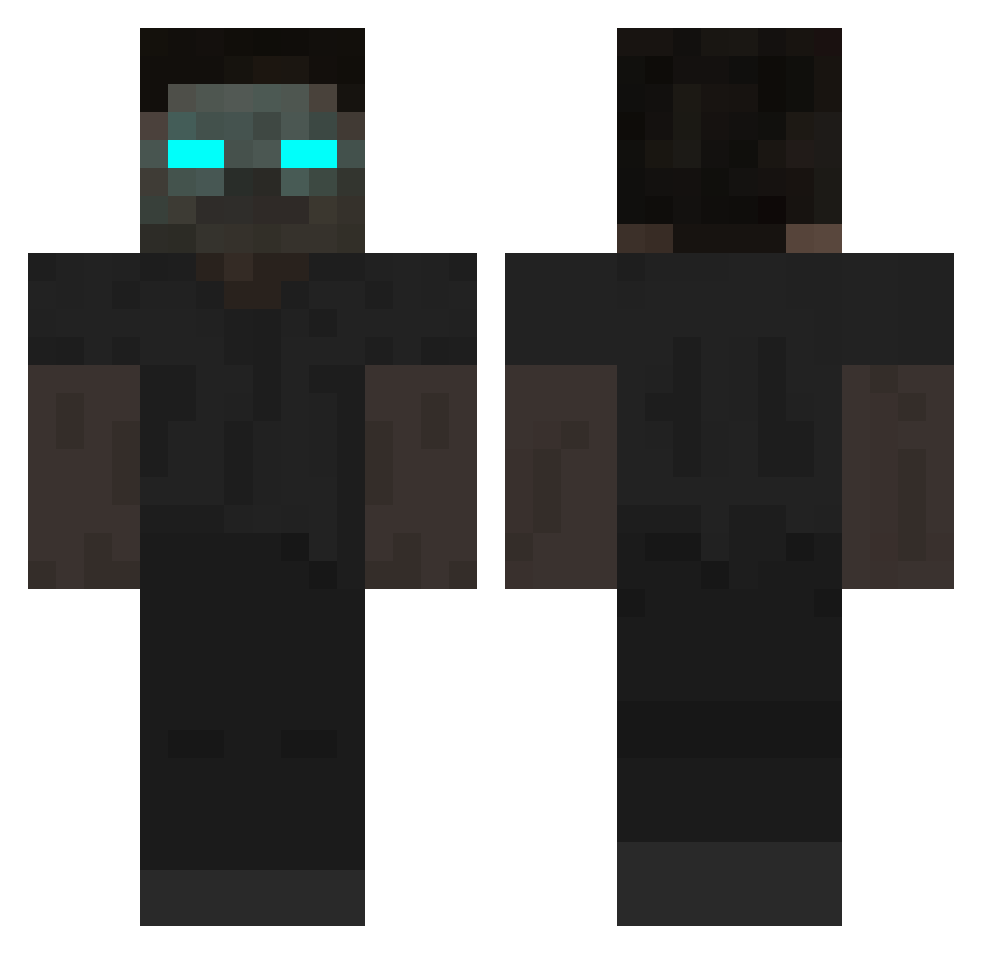 Rosco__ Minecraft skin, front and back view
