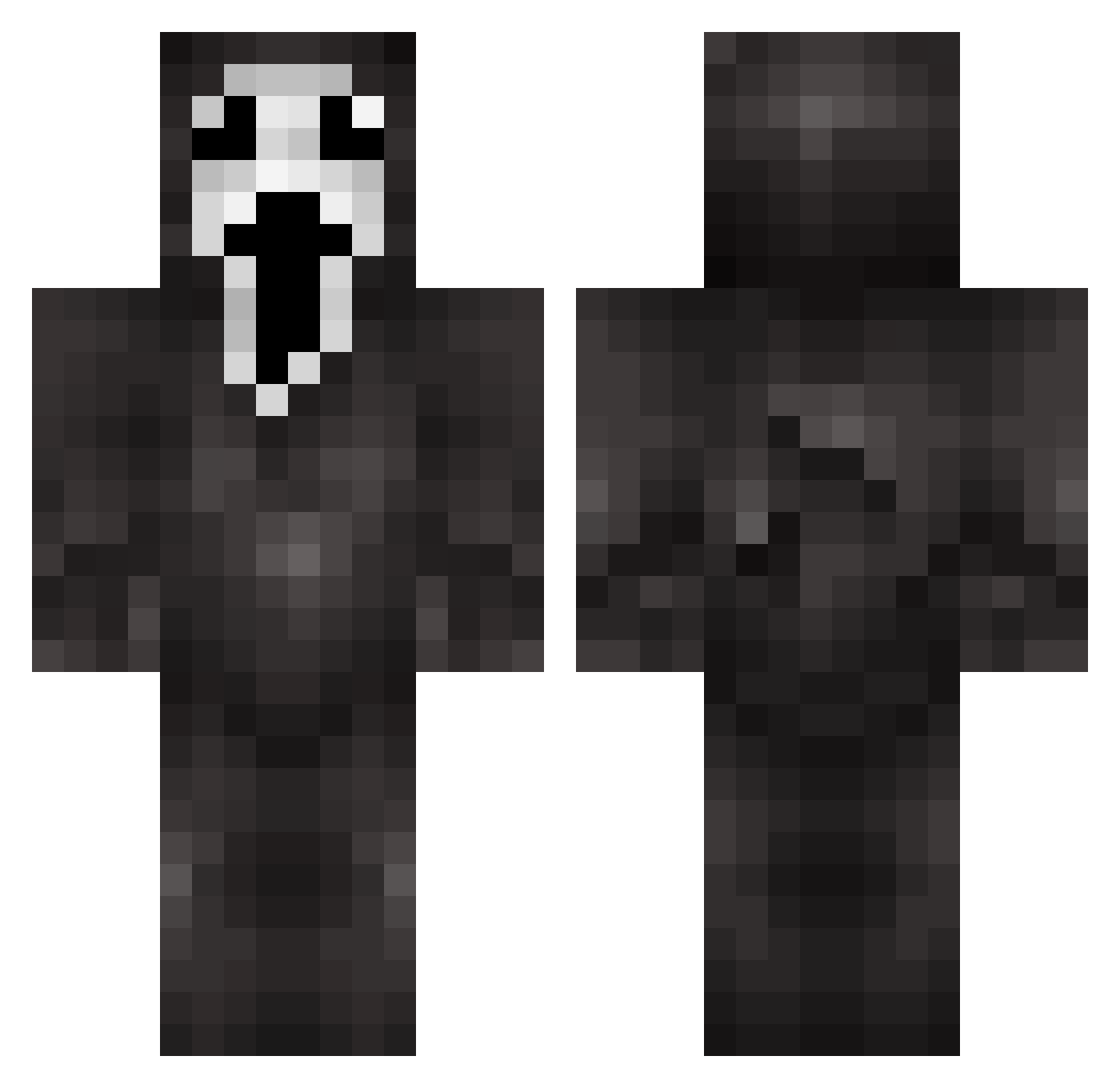 koala1514 Minecraft skin, front and back view