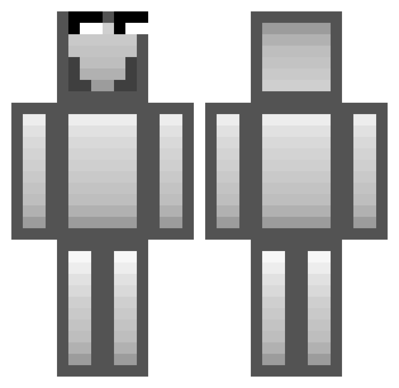 Shadow_Blade2611 Minecraft skin, front and back view