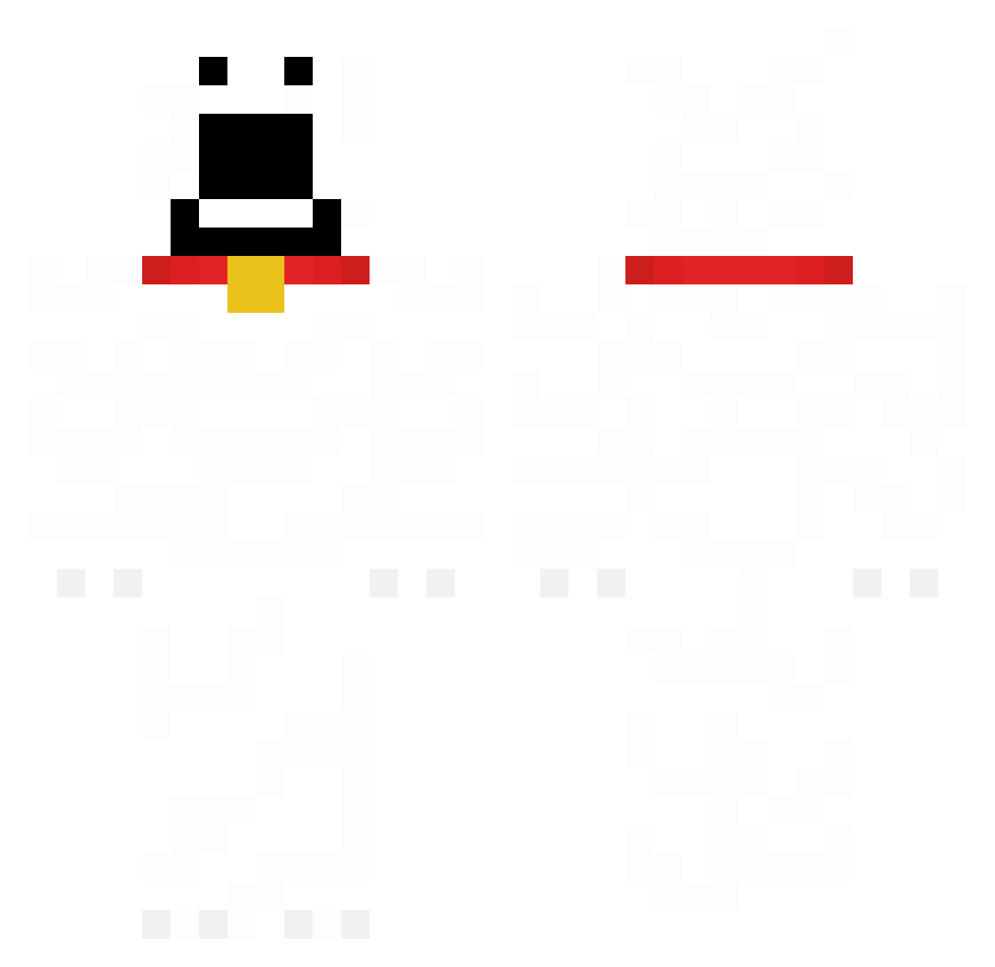Jay_Du_Temple Minecraft skin, front and back view