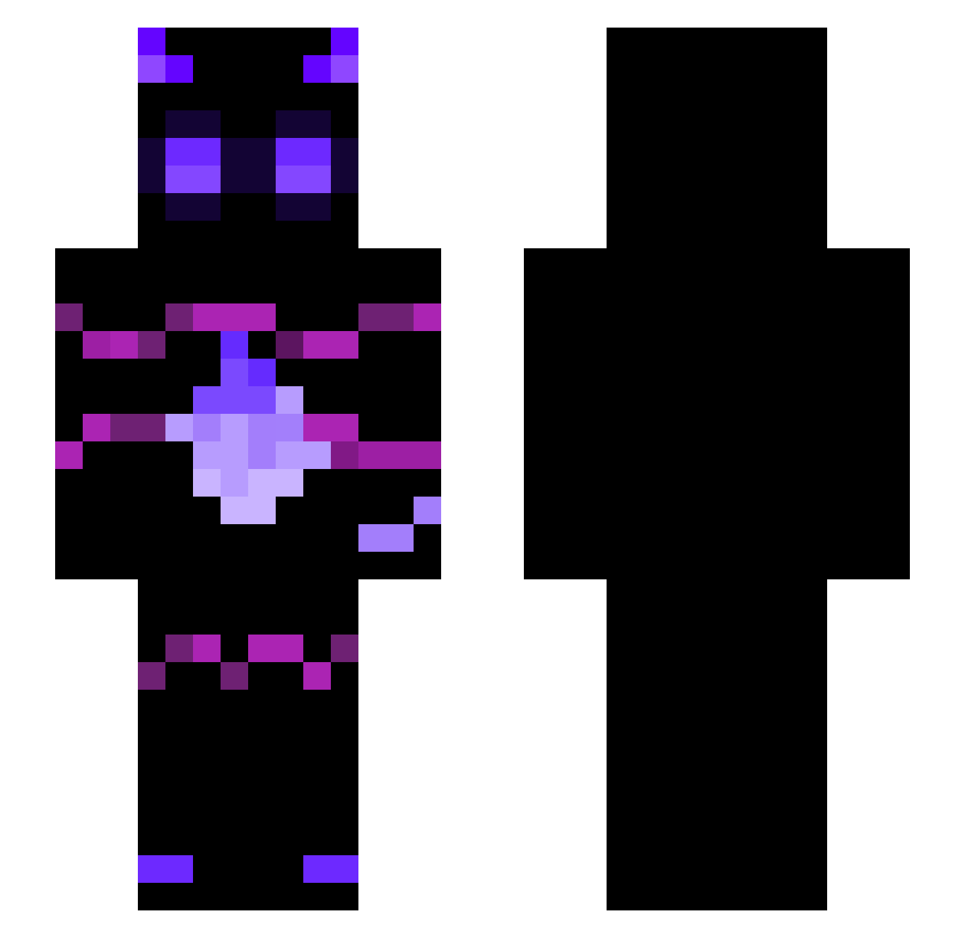Joschi_Runner Minecraft skin, front and back view