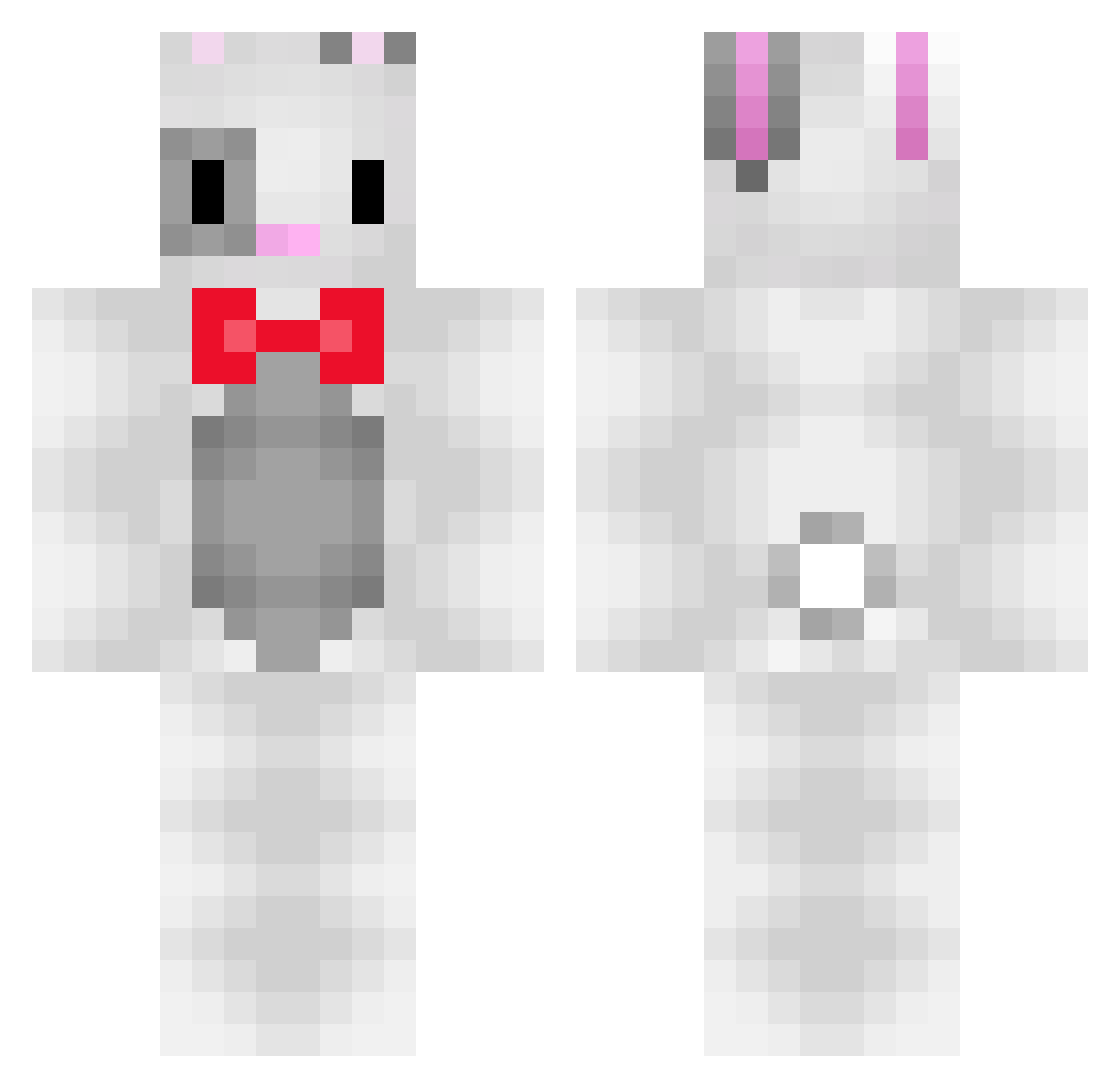larskill142 Minecraft skin, front and back view
