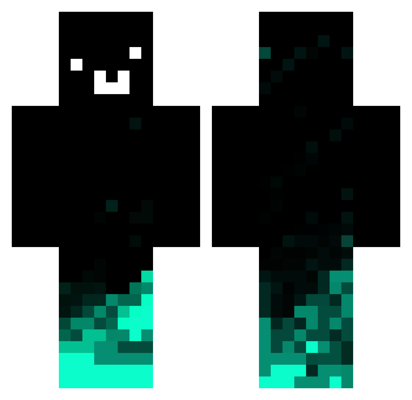 onema_ Minecraft skin, front and back view