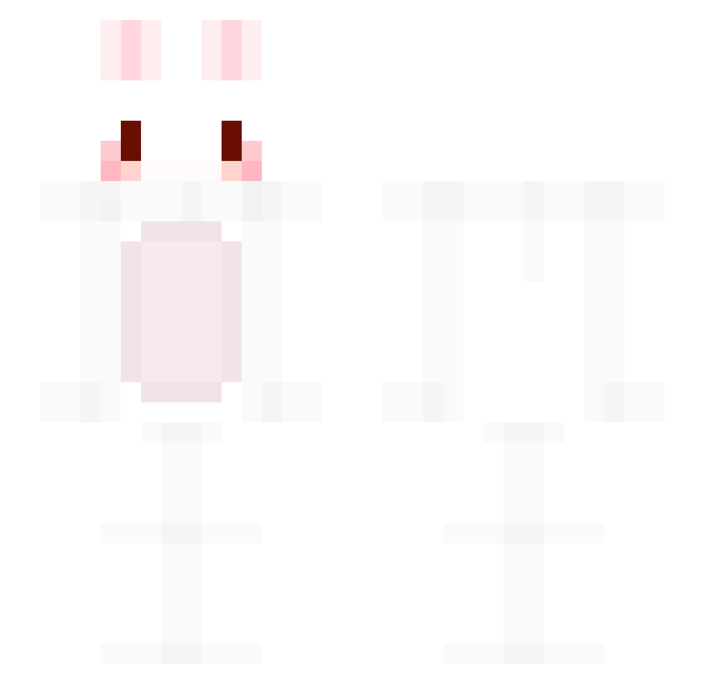 0Onaly Minecraft skin, front and back view