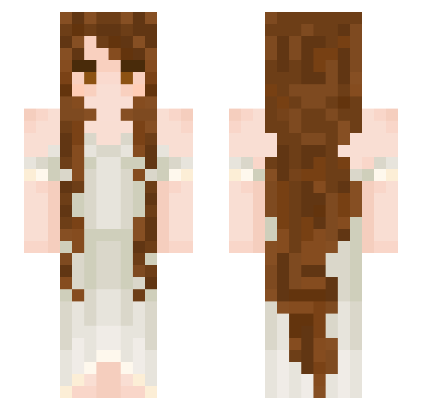 makarovkas Minecraft skin, front and back view
