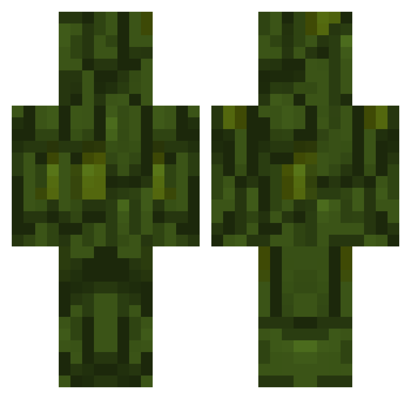 MalaySmoker Minecraft skin, front and back view