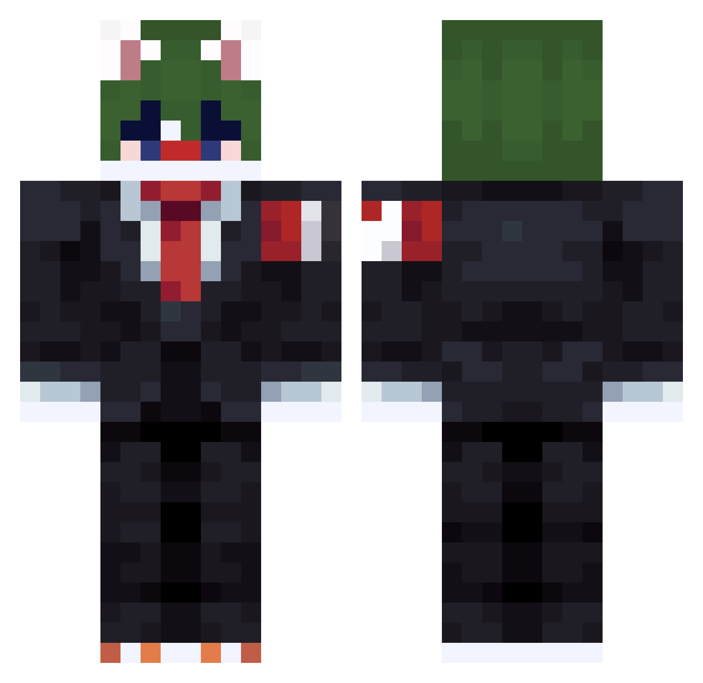 vakolilis_ Minecraft skin, front and back view