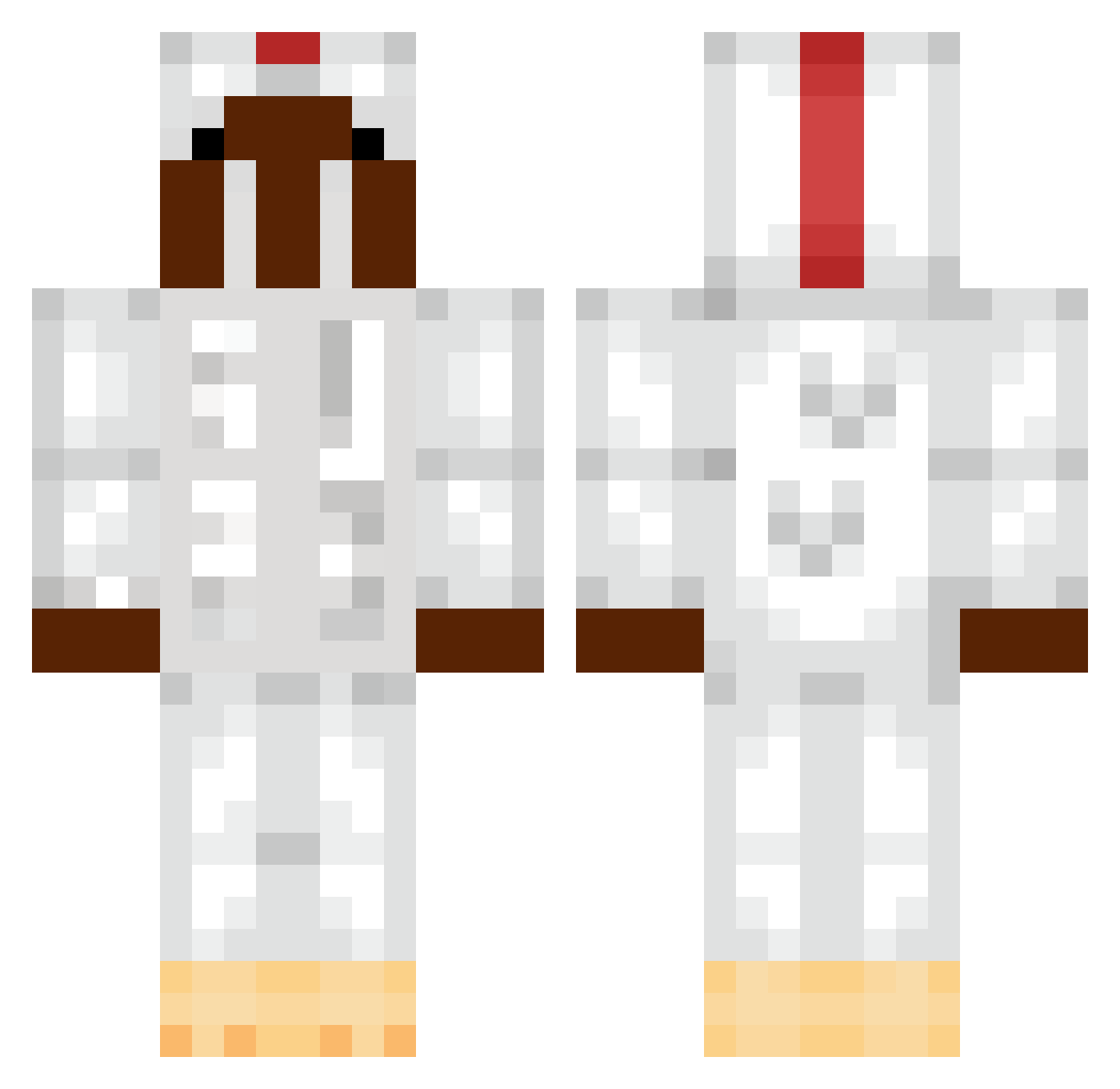so_trivial Minecraft skin, front and back view