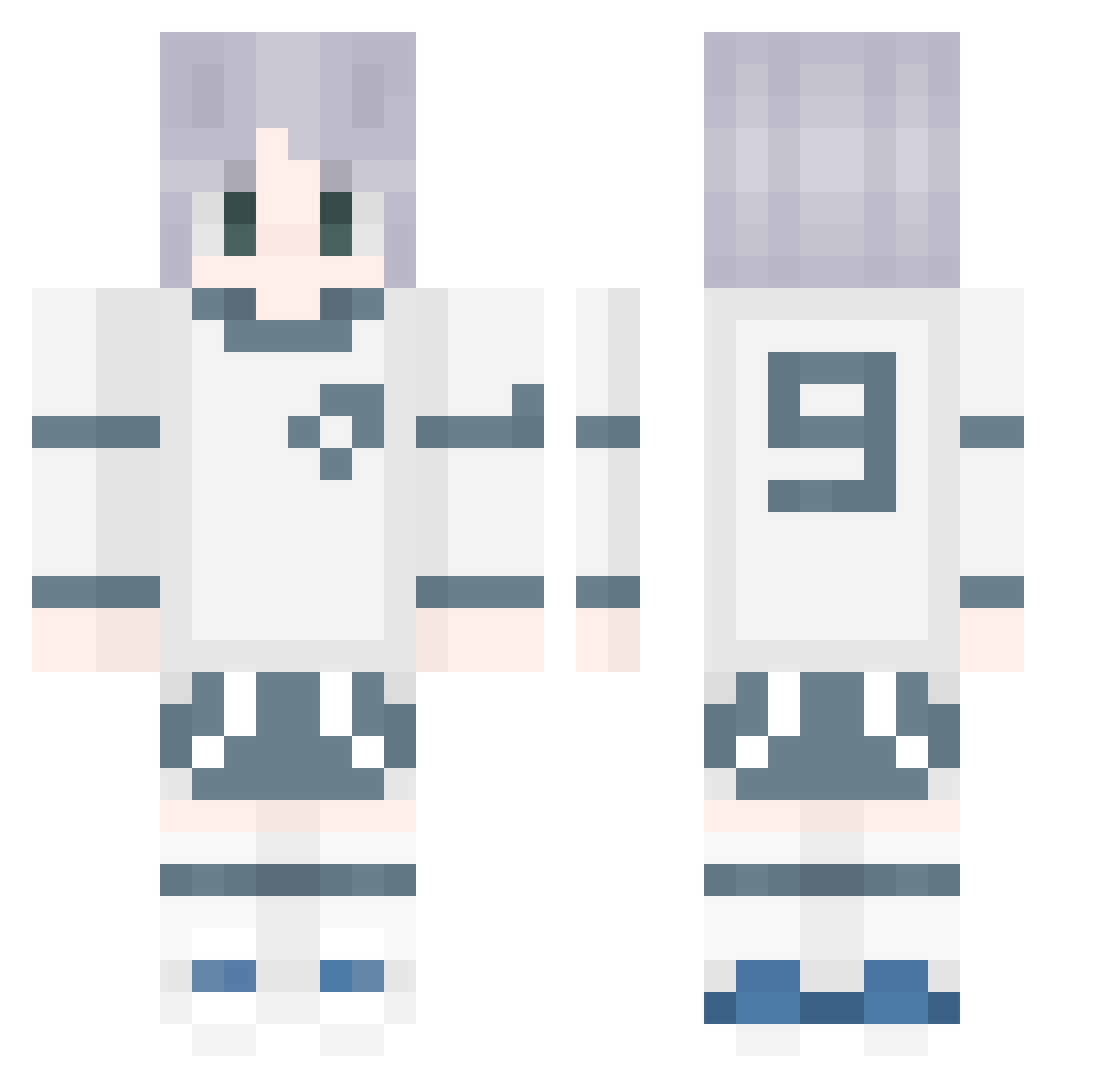 jitho_ Minecraft skin, front and back view