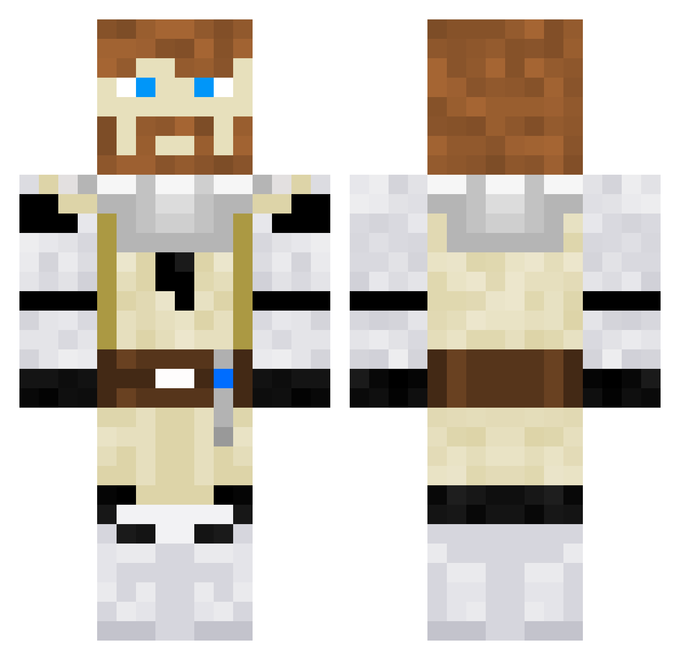 adamsatom_ Minecraft skin, front and back view