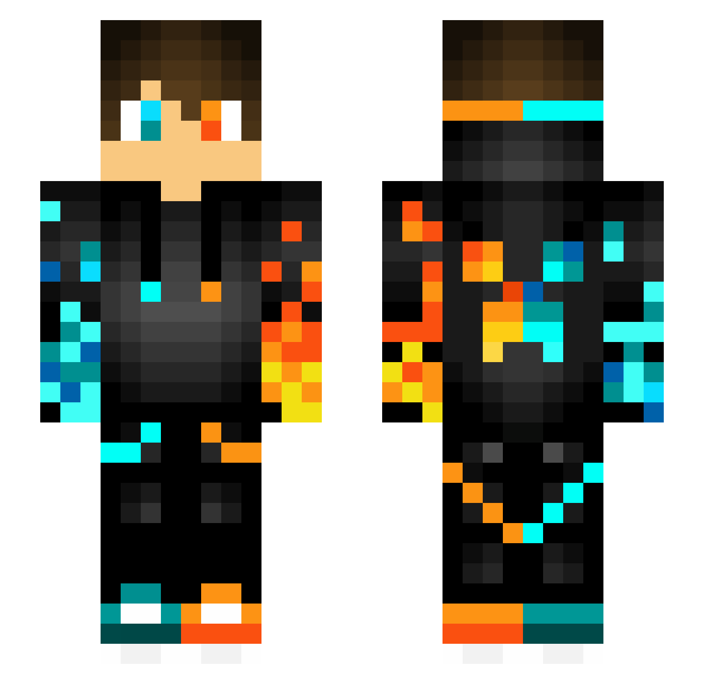 soczus_2012 Minecraft skin, front and back view