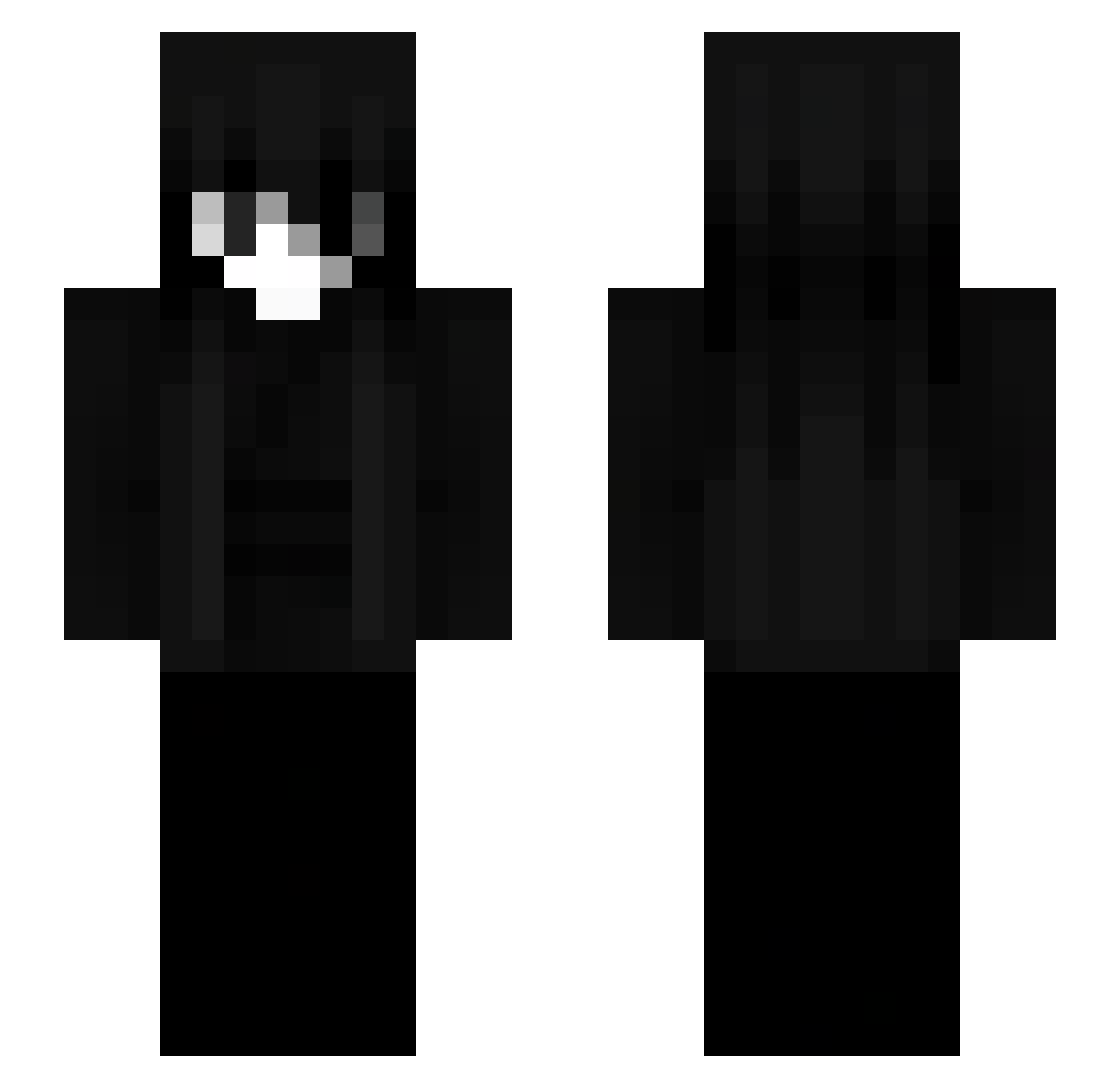 goohgurlvougy Minecraft skin, front and back view