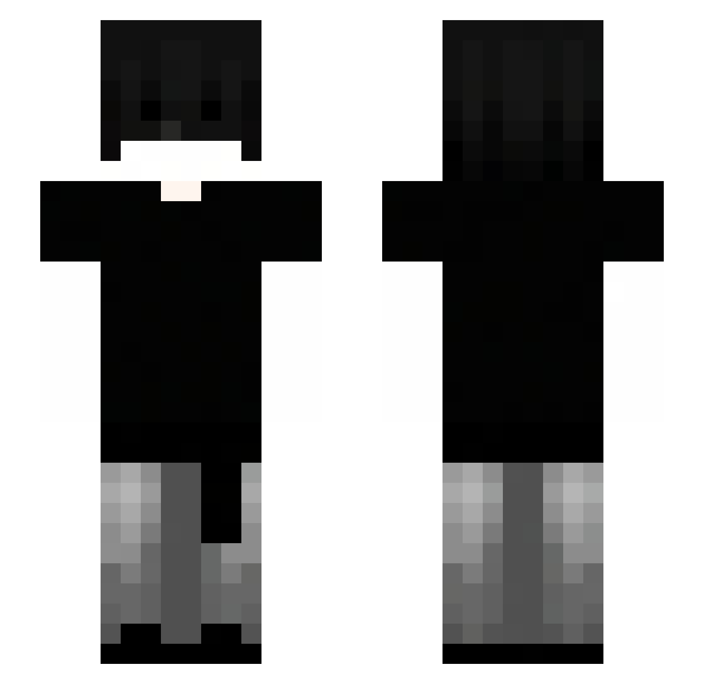STAYYYY Minecraft skin, front and back view
