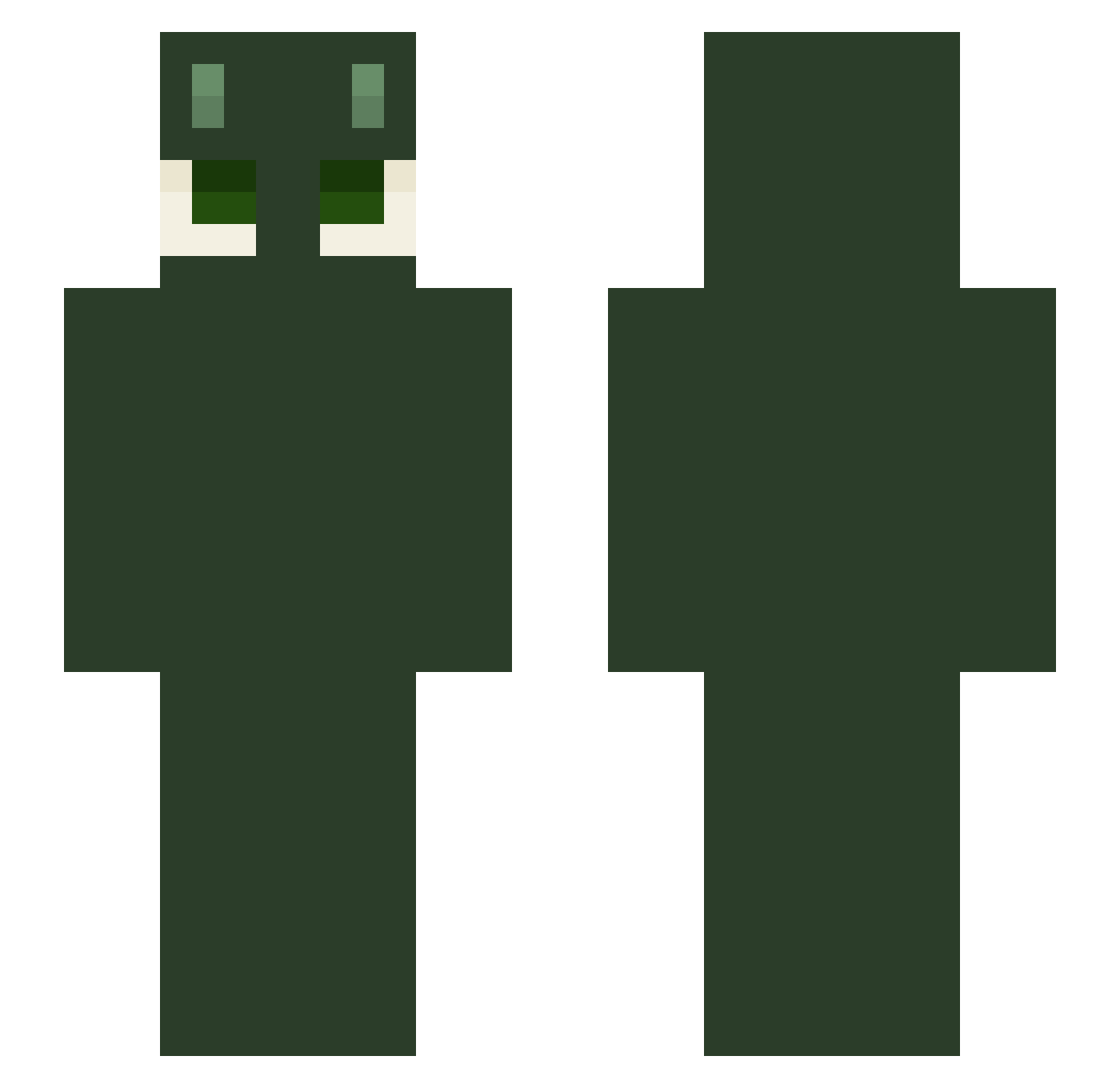 Jeb_SheepMaster1 Minecraft skin, front and back view