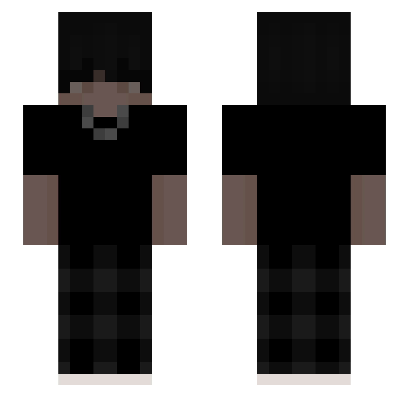 folop_ Minecraft skin, front and back view