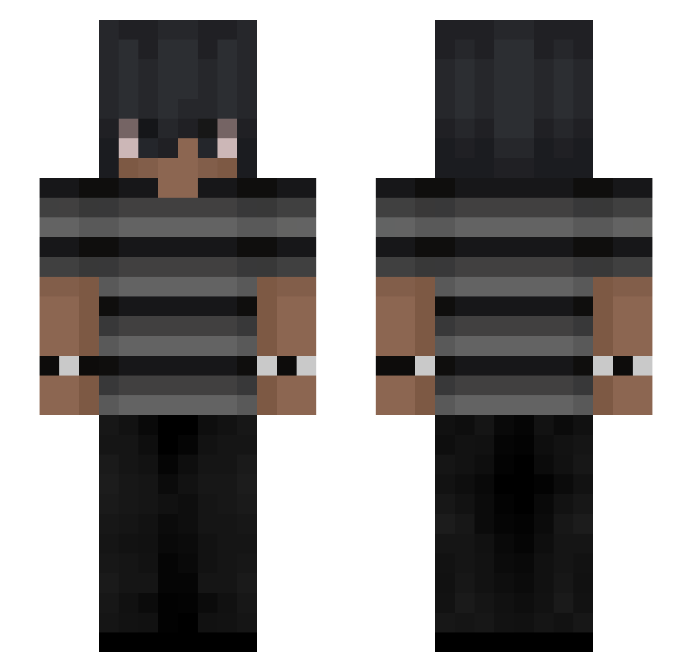 stary_janek123 Minecraft skin, front and back view