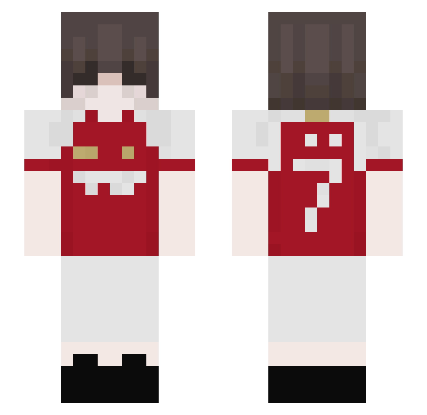 yavuzselim21 Minecraft skin, front and back view
