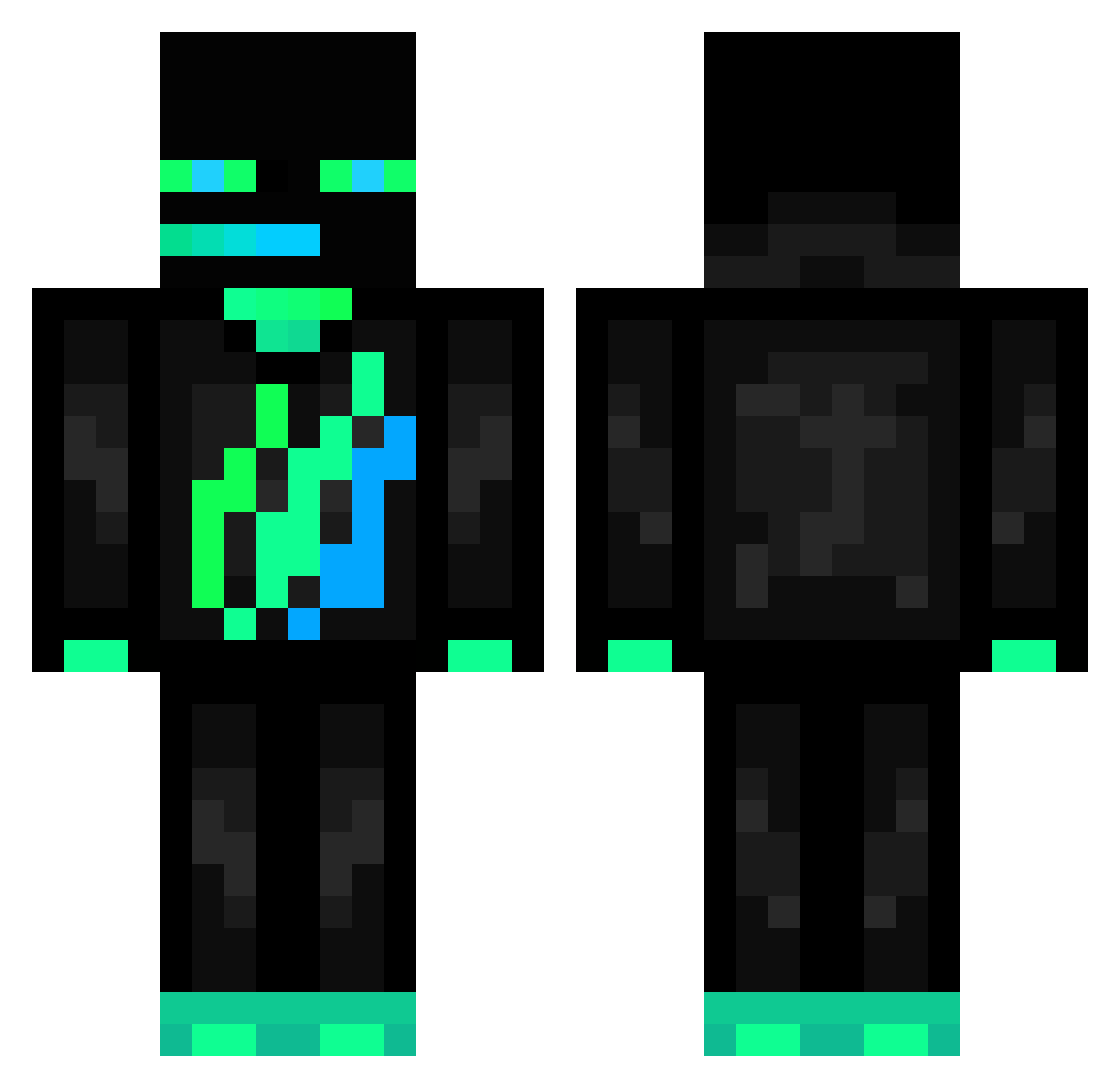 cgraysonj2002 Minecraft skin, front and back view