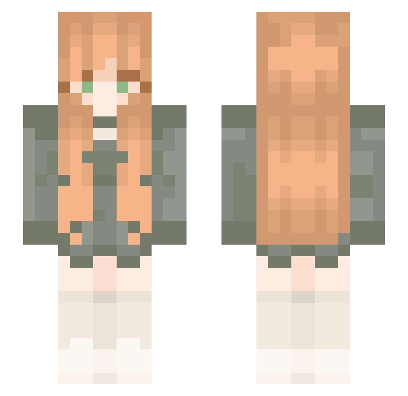 Smol_Potat305 Minecraft skin, front and back view