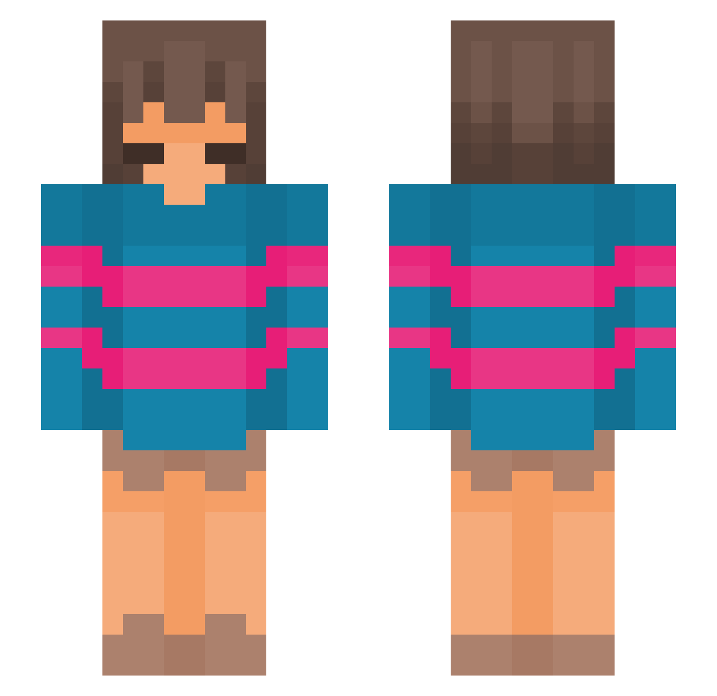 chupa_el_perro Minecraft skin, front and back view