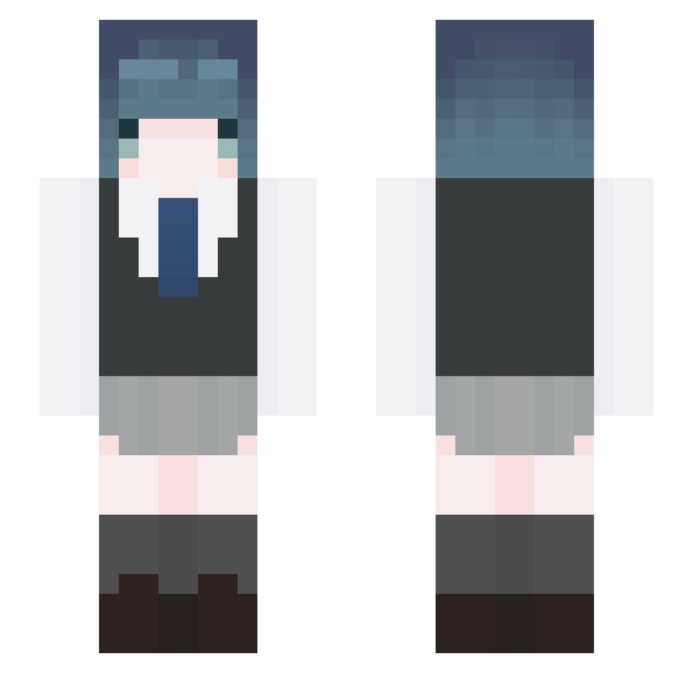 taa_LFC Minecraft skin, front and back view