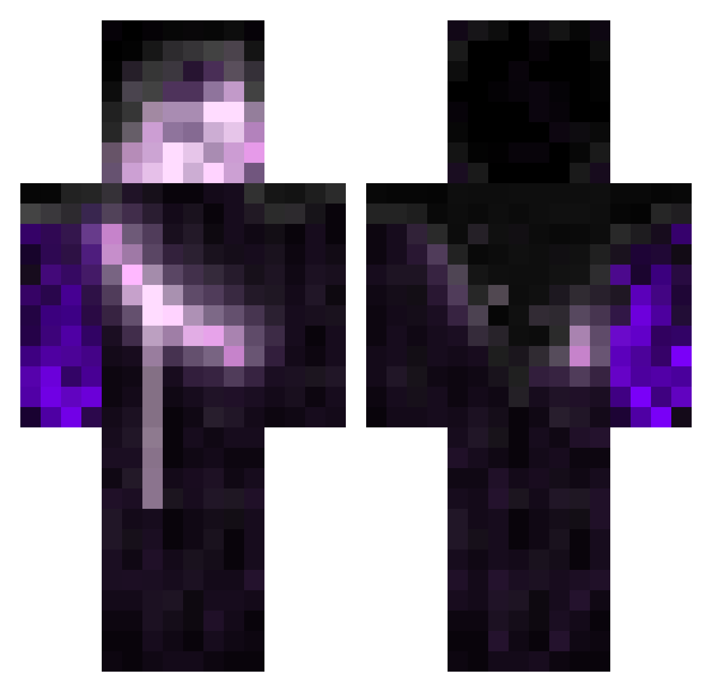 zZ_eu_Ss Minecraft skin, front and back view