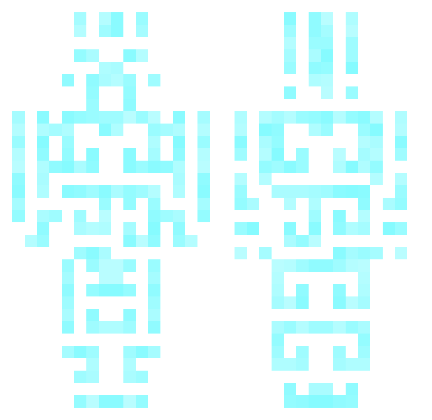 TwerkingGangster Minecraft skin, front and back view