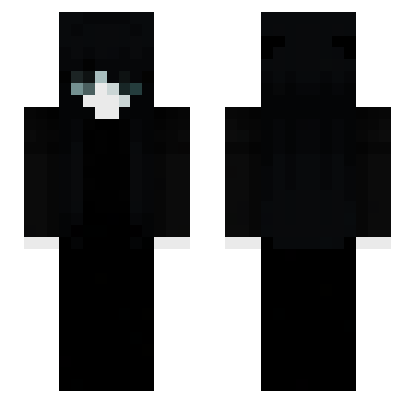 Newpie_ Minecraft skin, front and back view