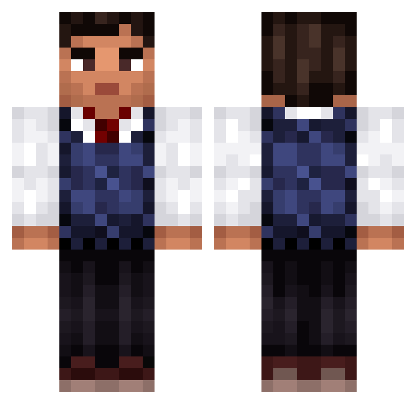 Toasted_Pickles Minecraft skin, front and back view