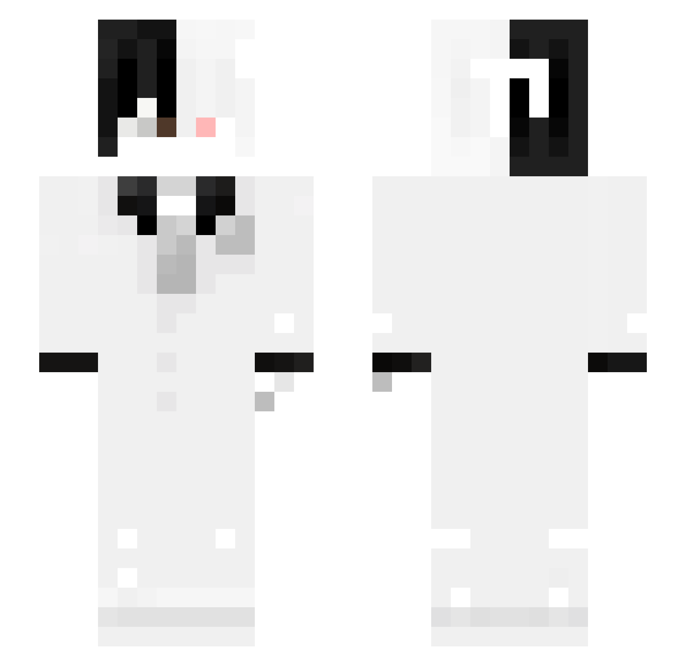 VonFrom63rd Minecraft skin, front and back view