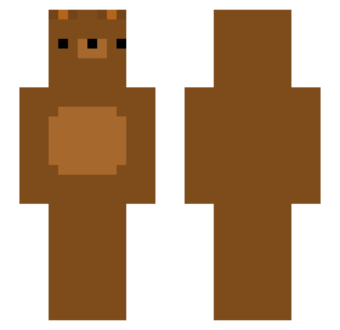 St0ch9lech9 Minecraft skin, front and back view