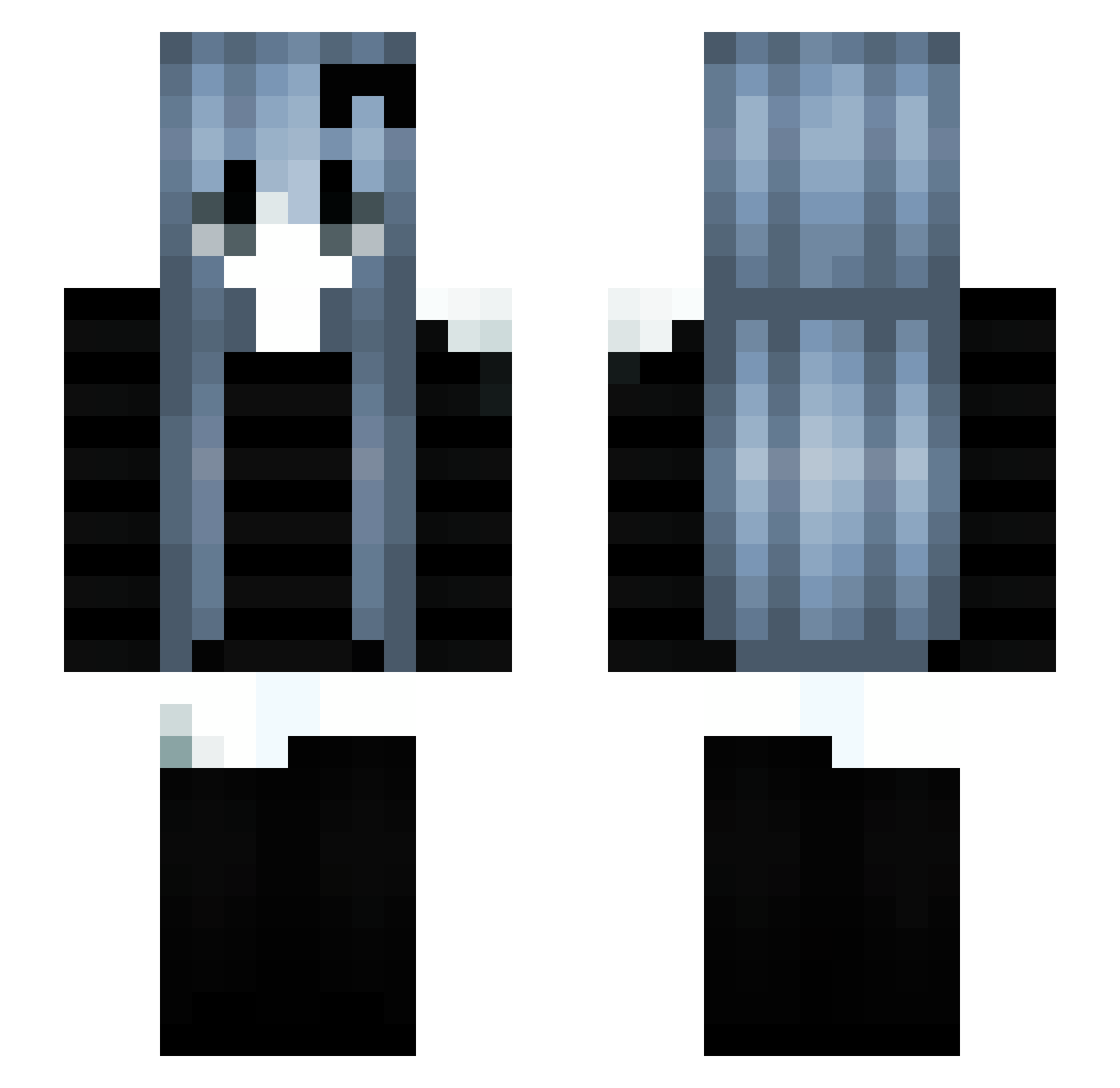 schiavonesca_ Minecraft skin, front and back view