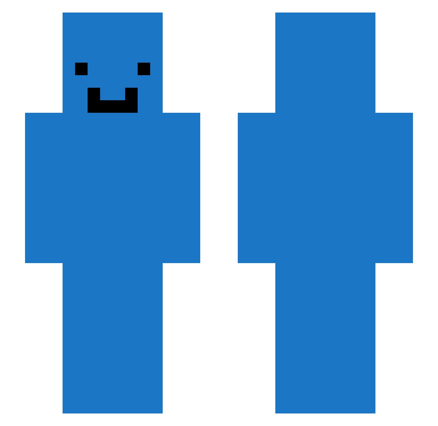 WHOODEYY Minecraft skin, front and back view