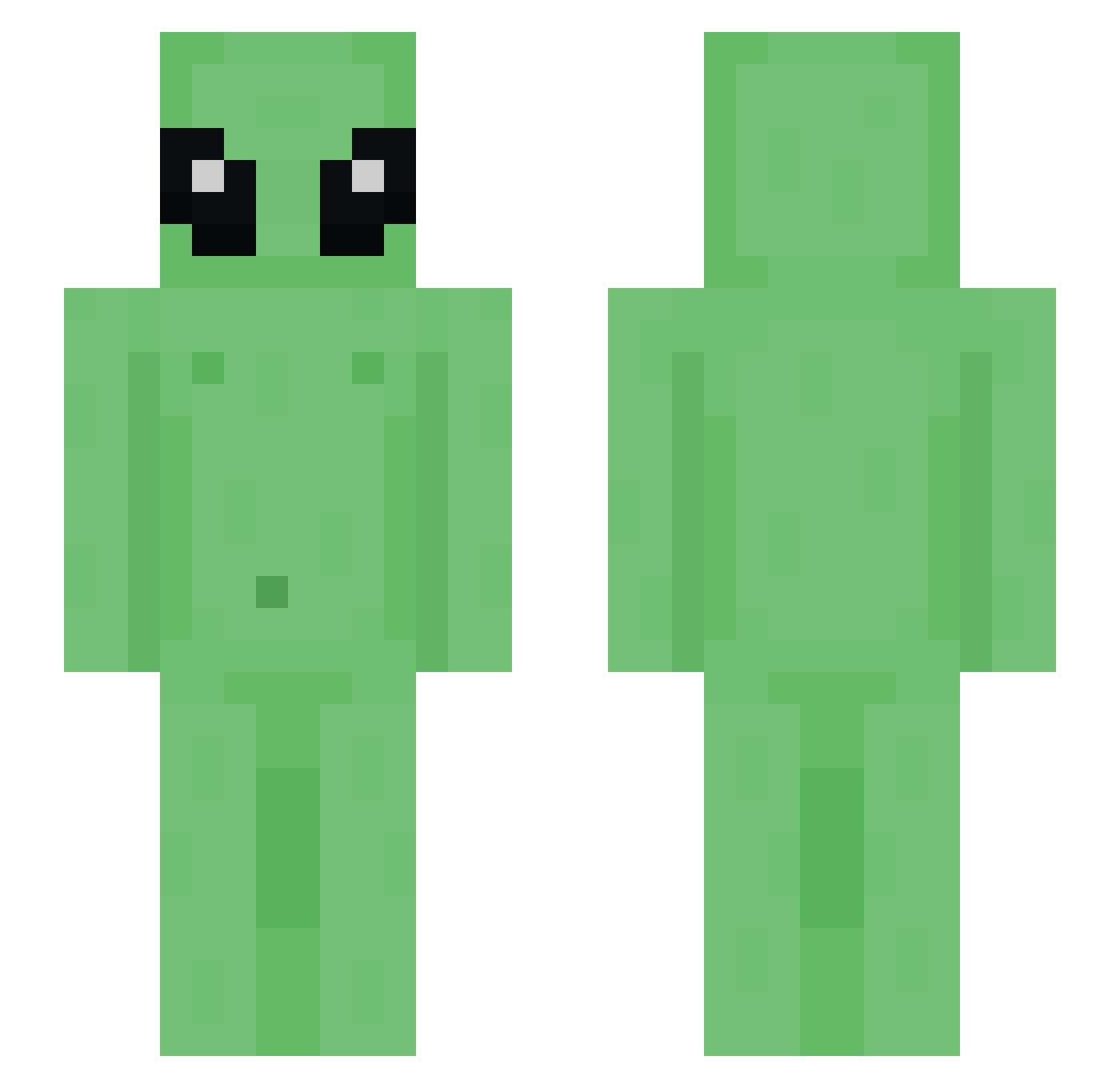 goober_445 Minecraft skin, front and back view