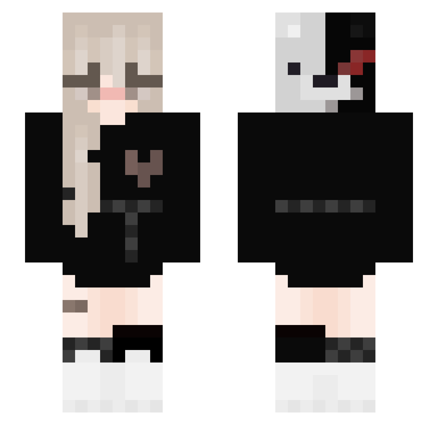 yu1px3__x Minecraft skin, front and back view