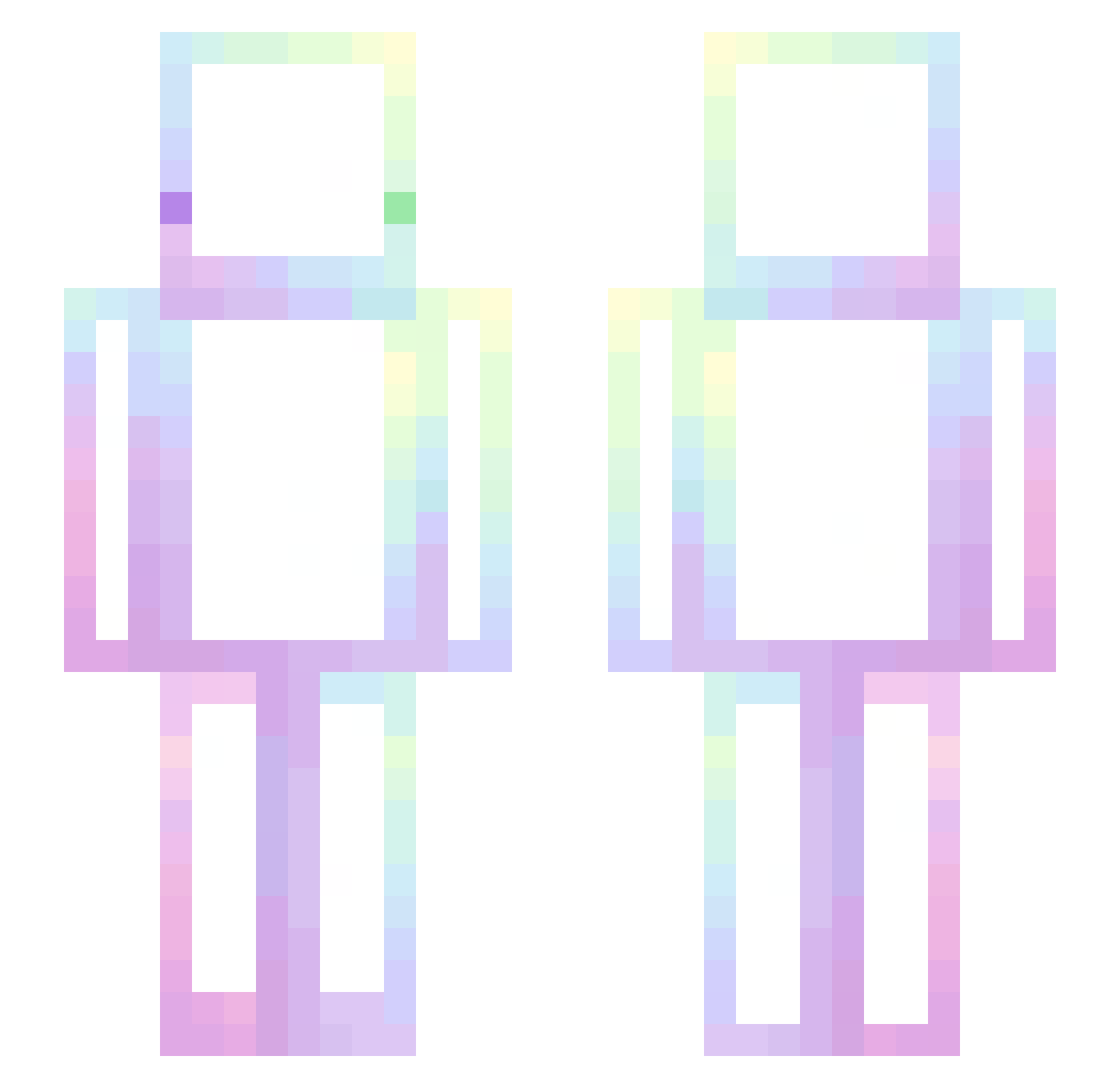 ToxicBoss5445 Minecraft skin, front and back view