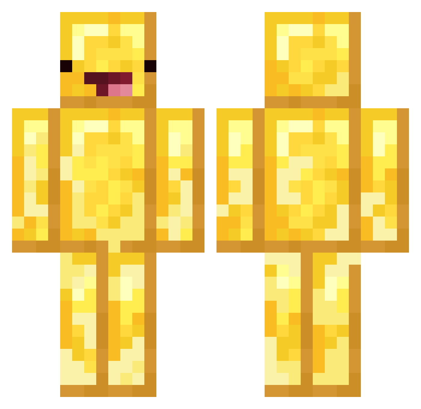 purple_army Minecraft skin, front and back view