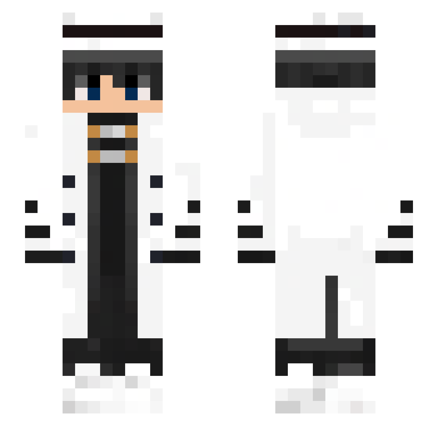 parkanator_ Minecraft skin, front and back view