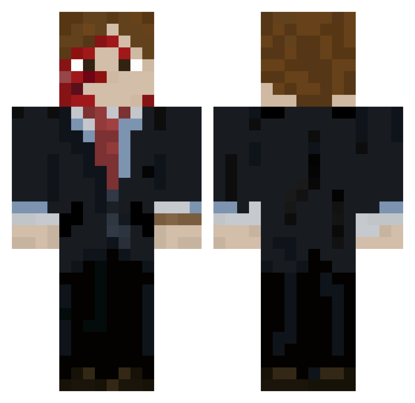 gaiiboiii6769 Minecraft skin, front and back view