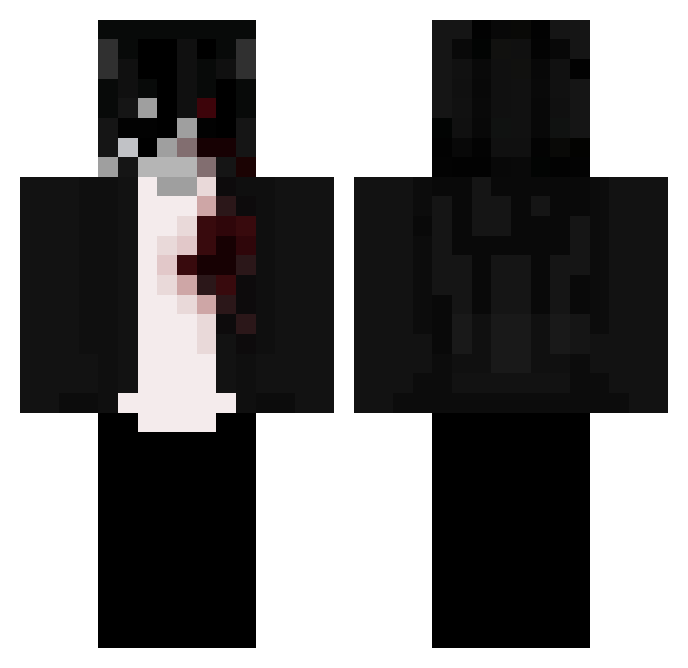 sol7904 Minecraft skin, front and back view