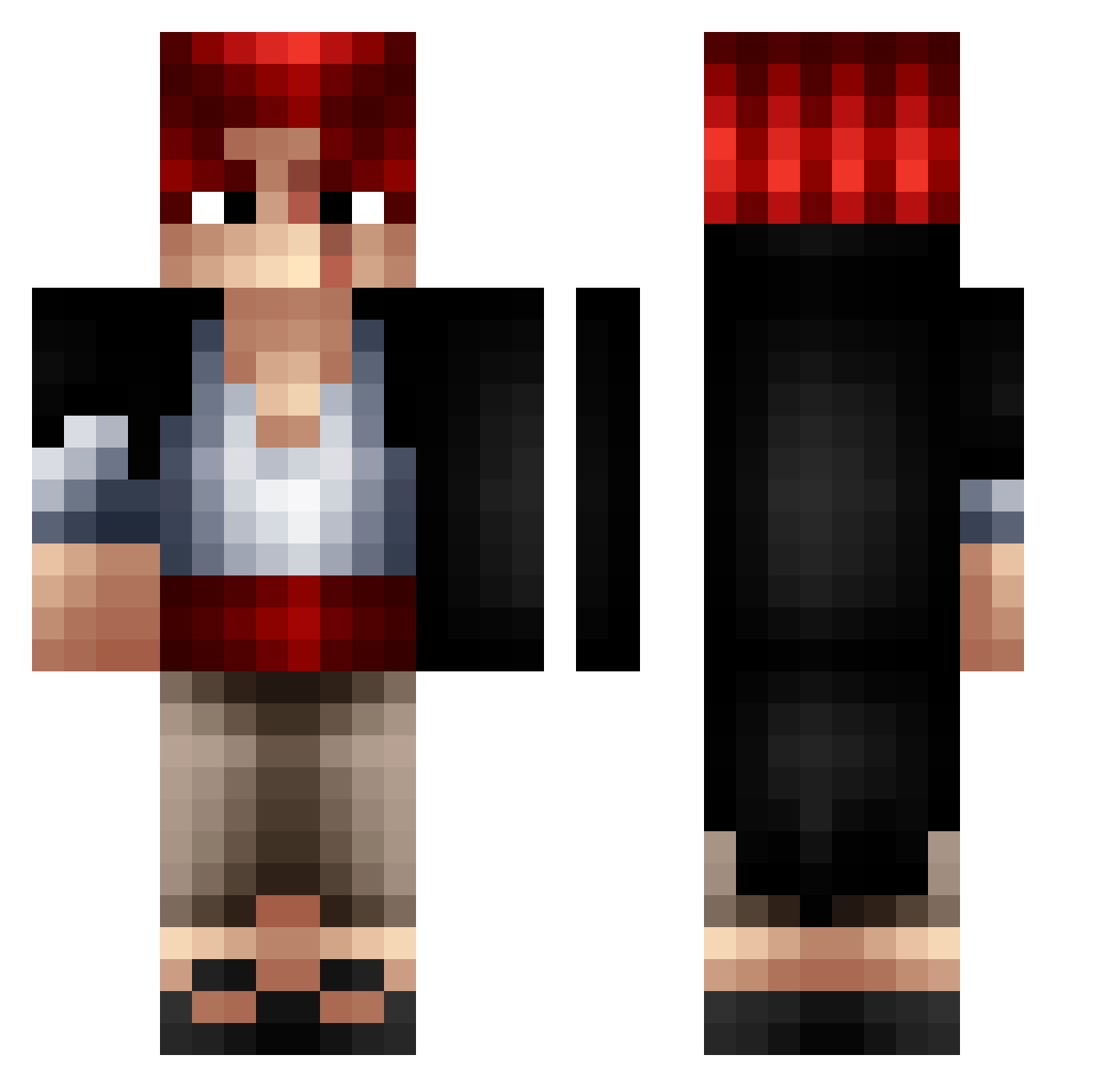 Kykylando - shanks Minecraft skin