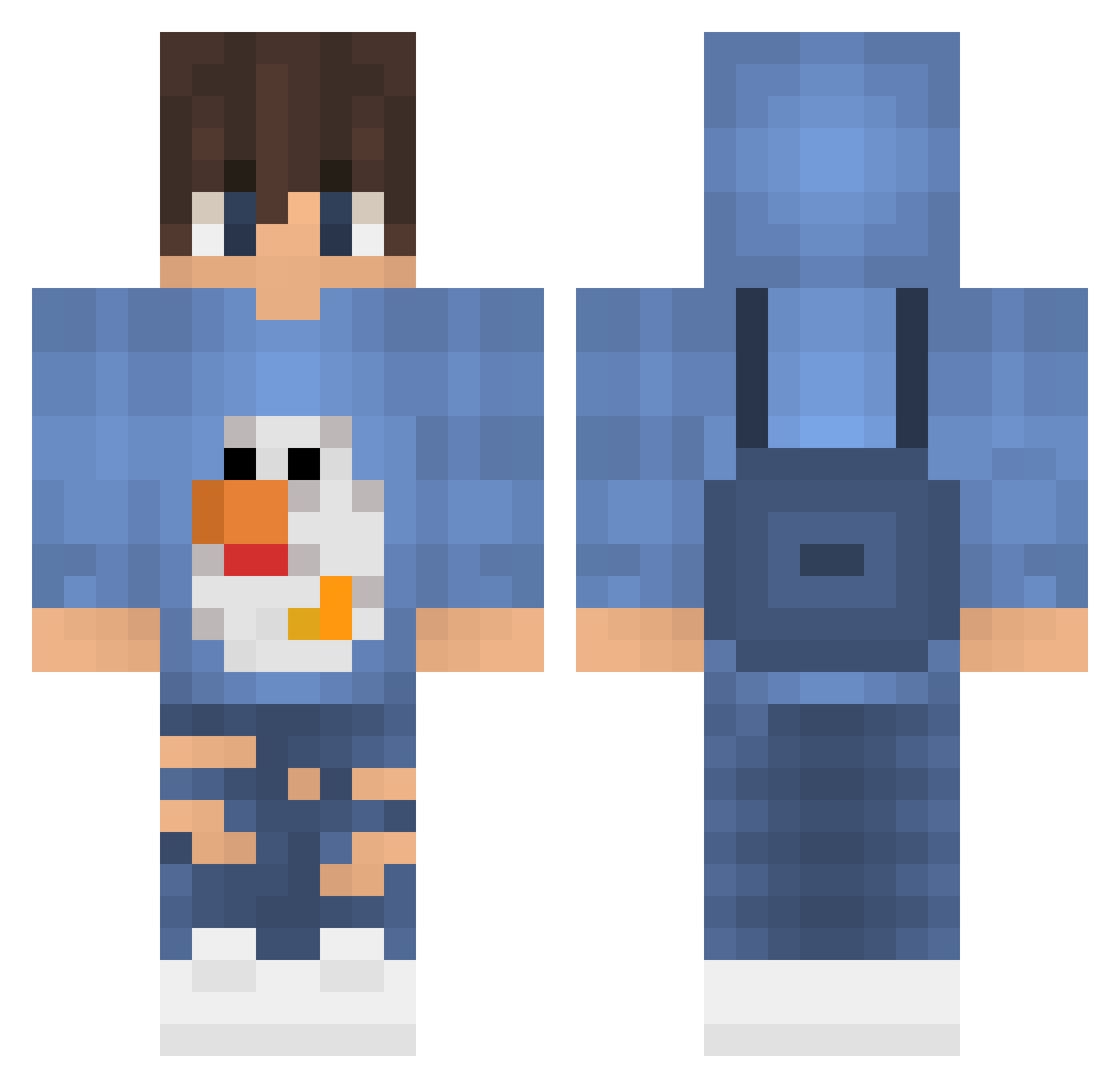 txmur_ Minecraft skin, front and back view