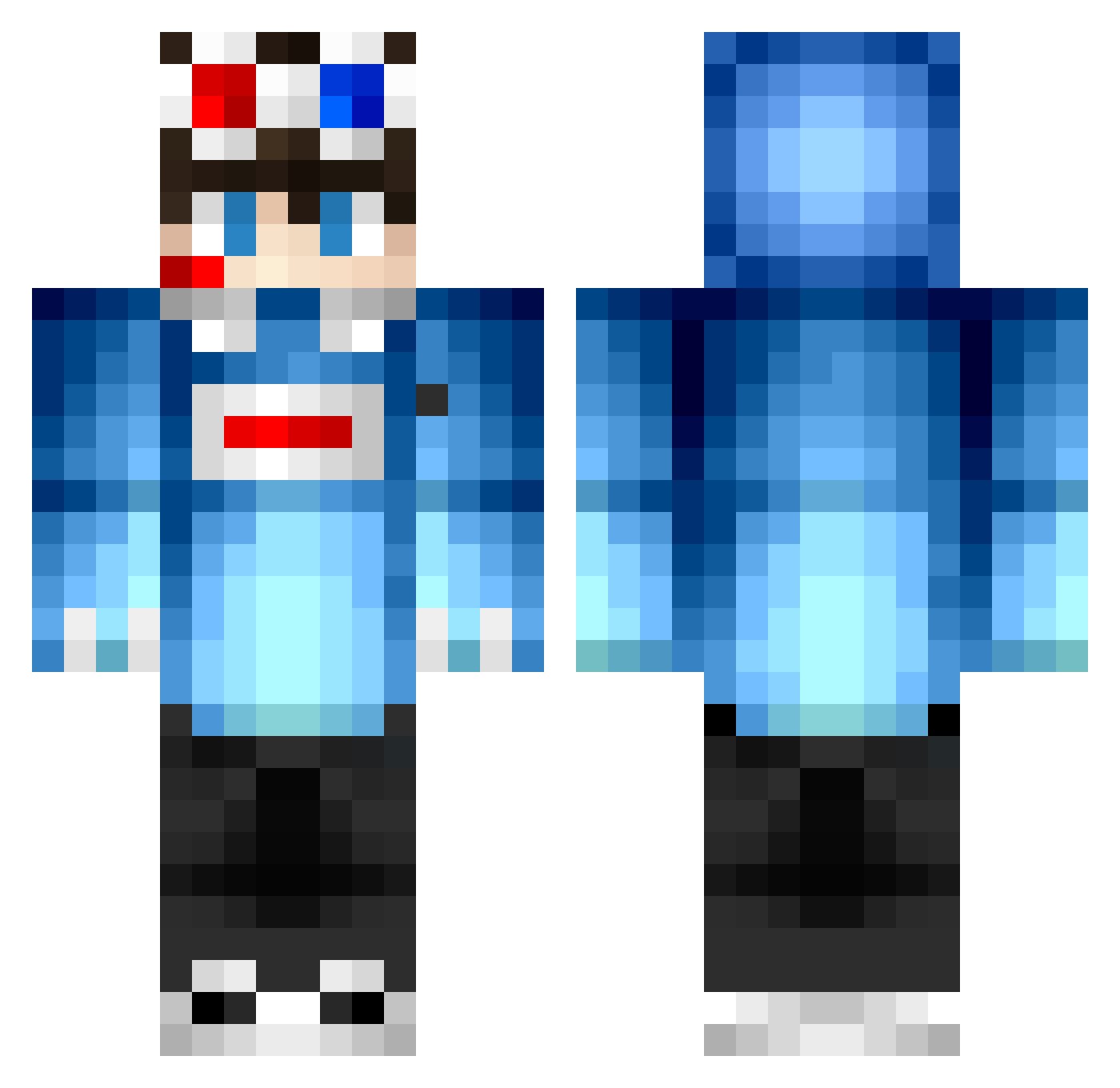 _MARV1N_ Minecraft skin, front and back view