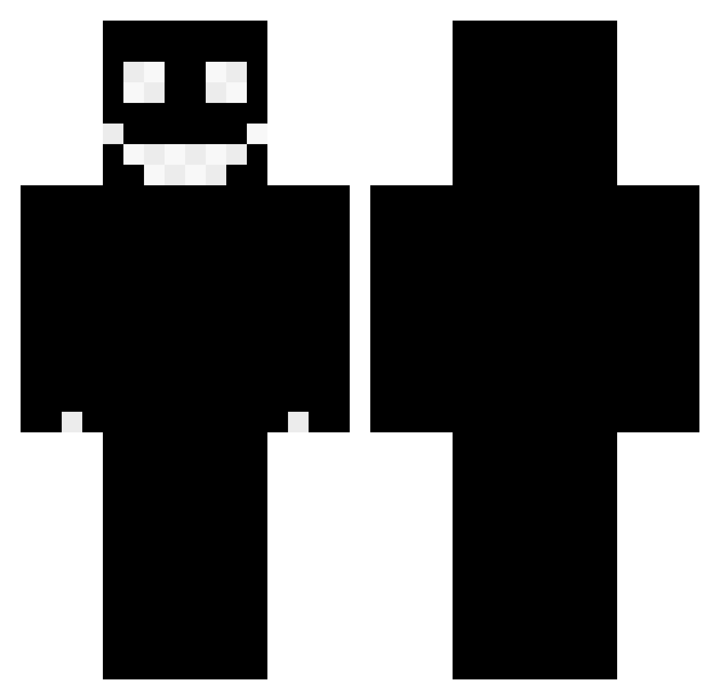 JuanFe_09 Minecraft skin, front and back view