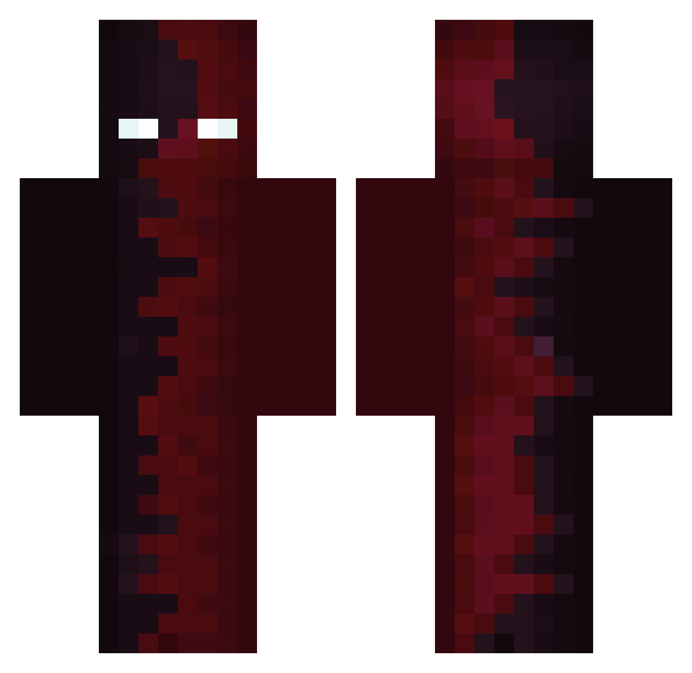 woolooolooop Minecraft skin, front and back view
