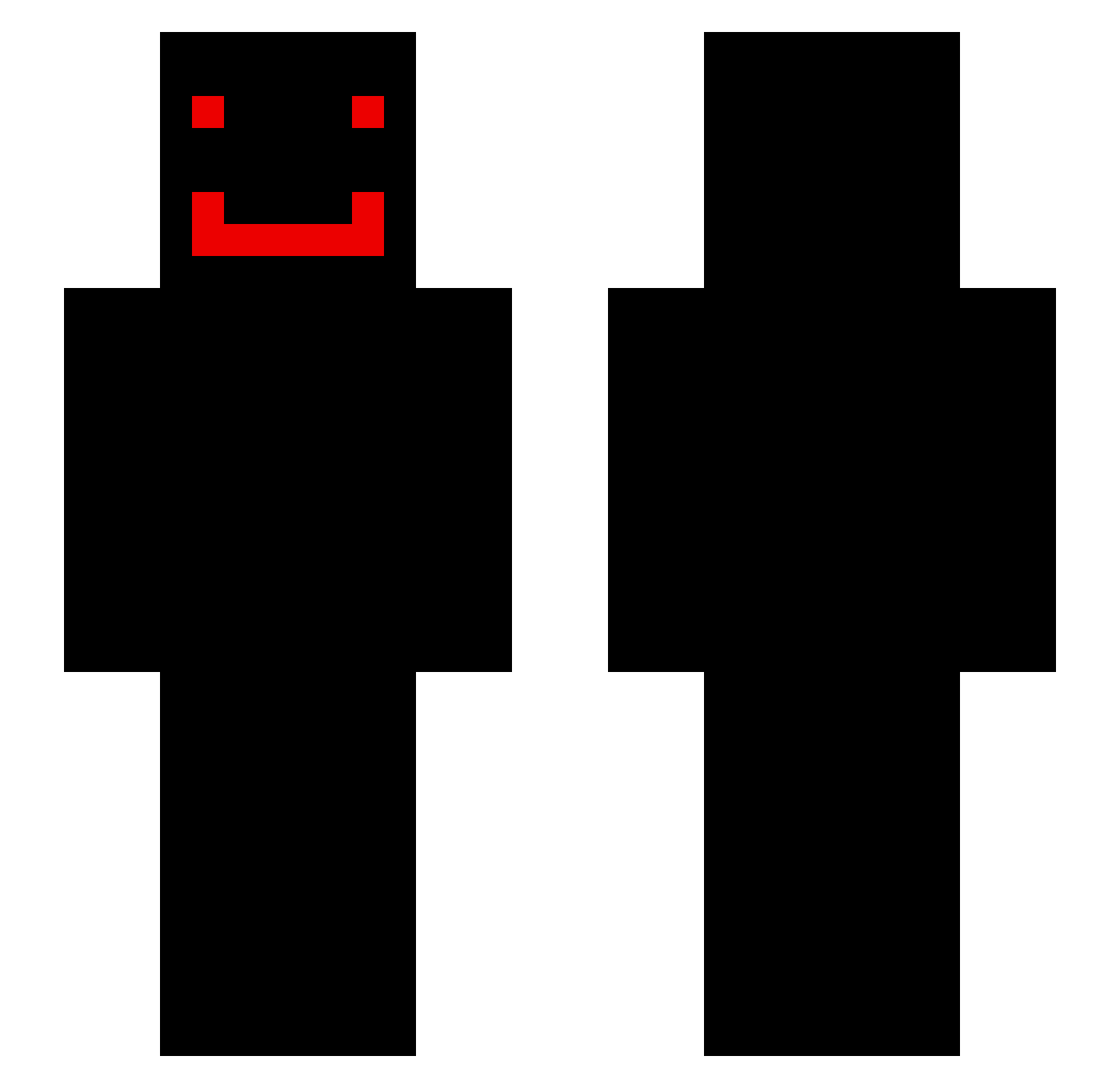 user00jt Minecraft skin, front and back view