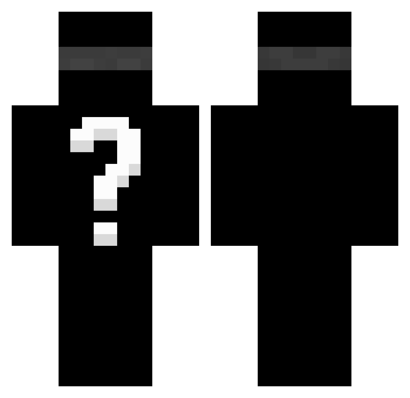 diox123456789 Minecraft skin, front and back view