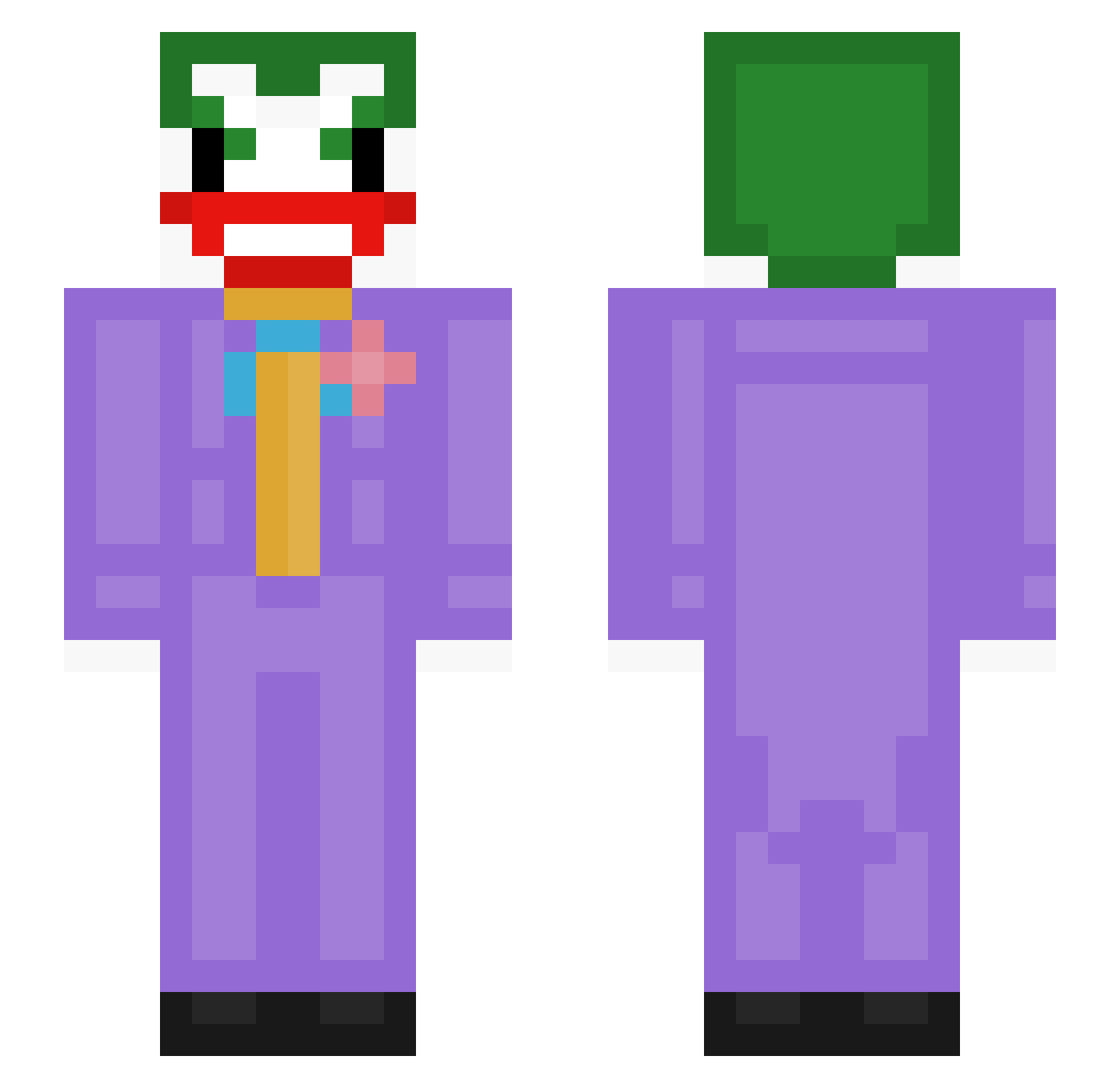 joe_wimply Minecraft skin, front and back view